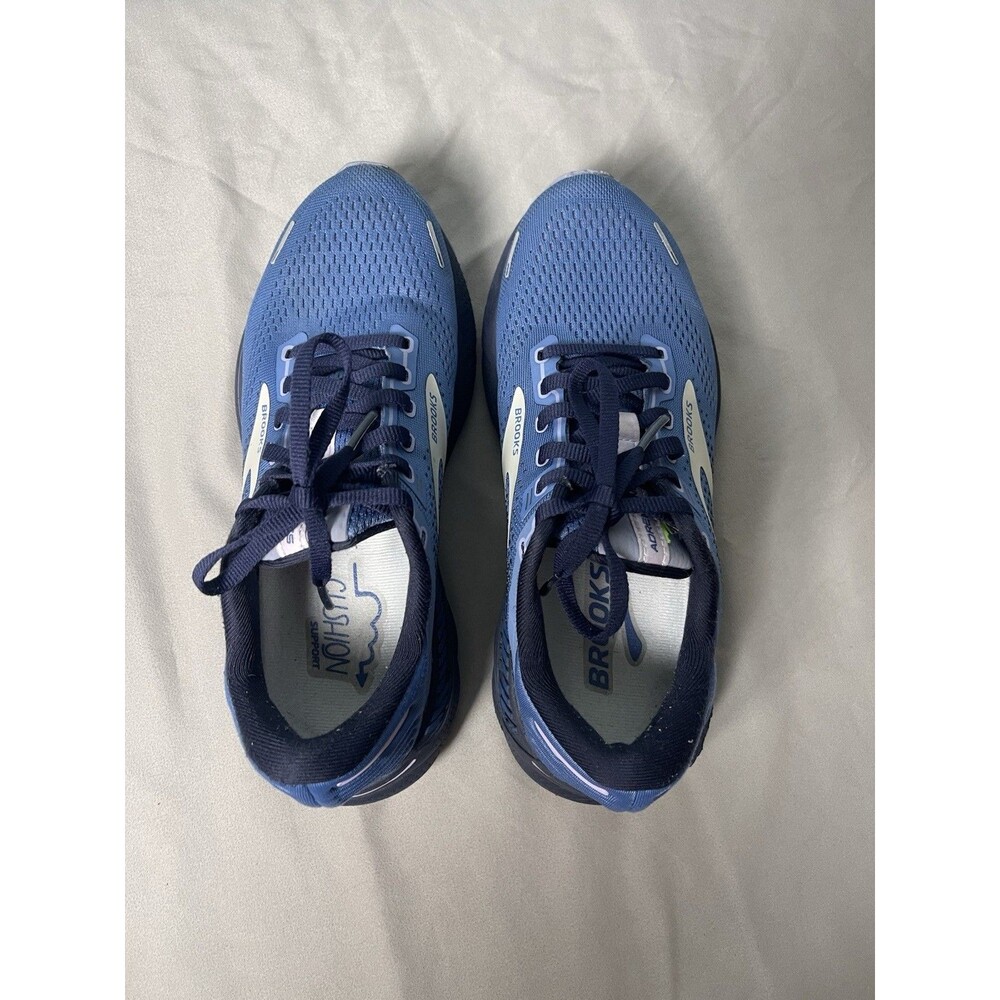Brooks Adrenaline GTS 22 Running Shoes Blue Women's 7 B Medium - Picture 8 of 10